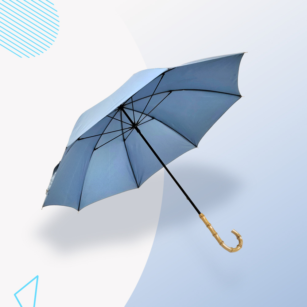 竹節(jié)手柄直柄傘